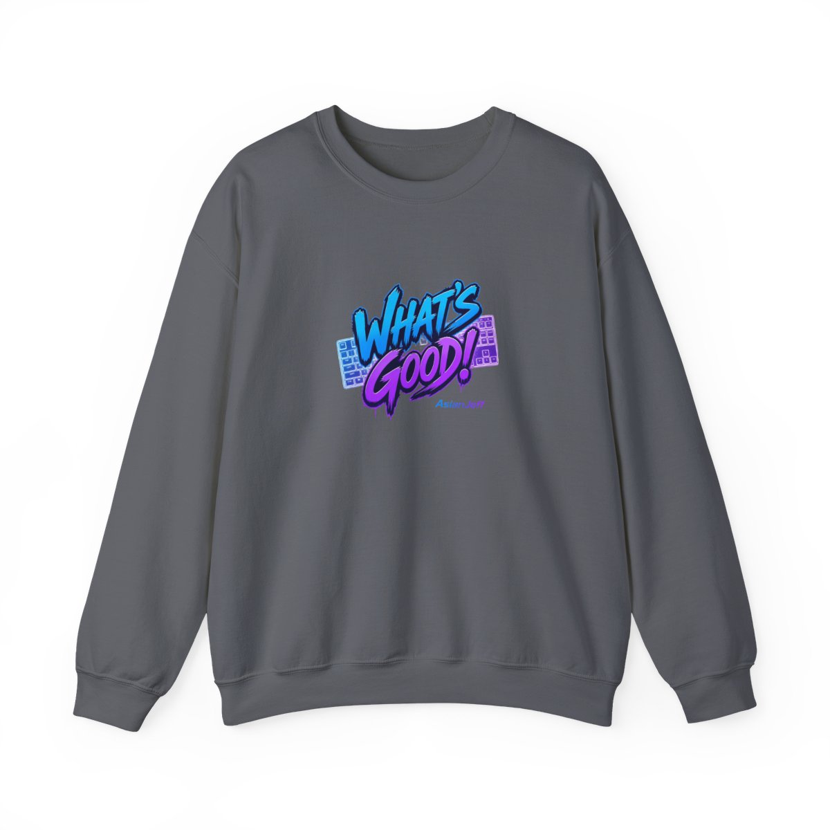 AsianJeff "Good!" Crewneck 2 - alternate angle 3, merchandise