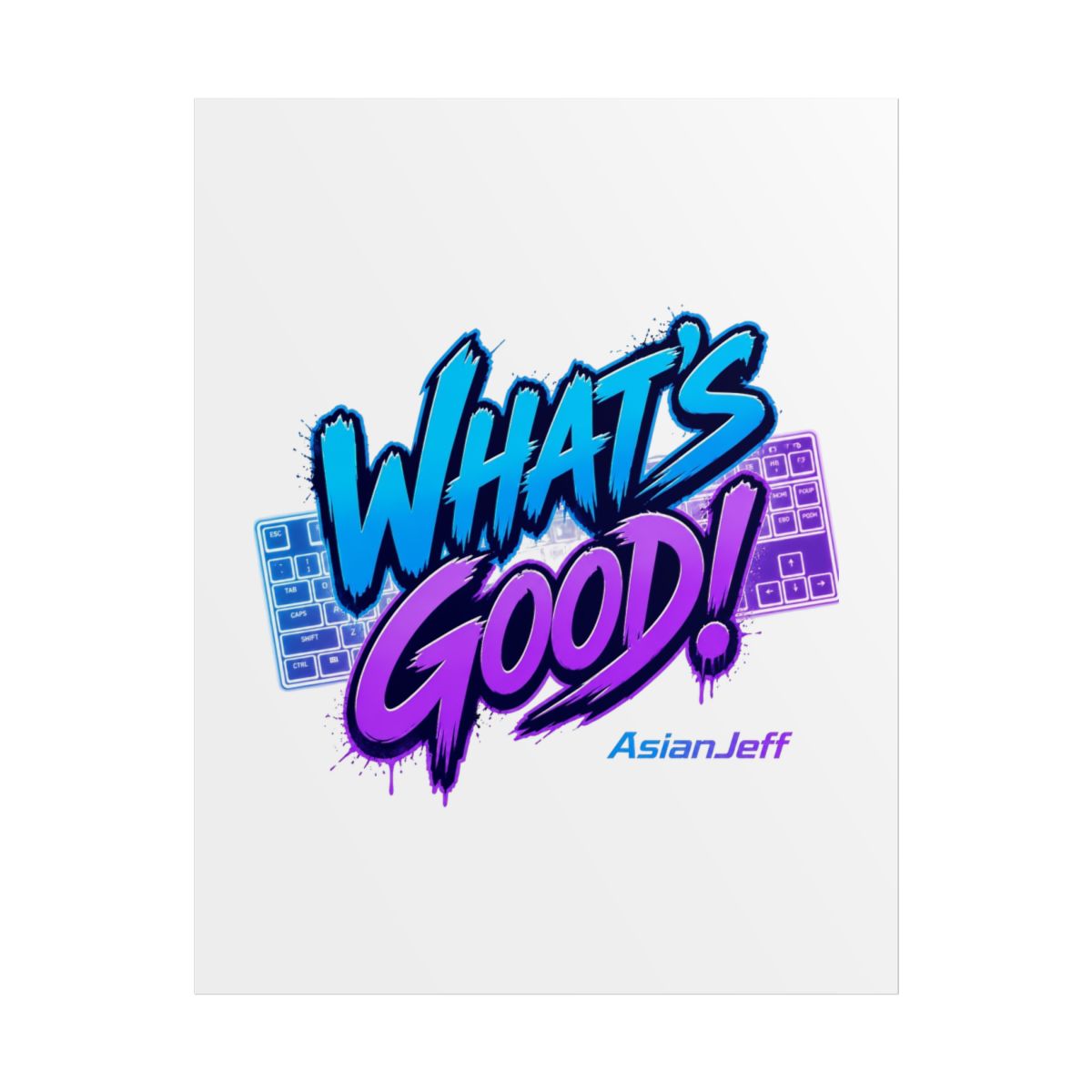 AsianJeff "Good!" Poster - alternate angle 1, merchandise