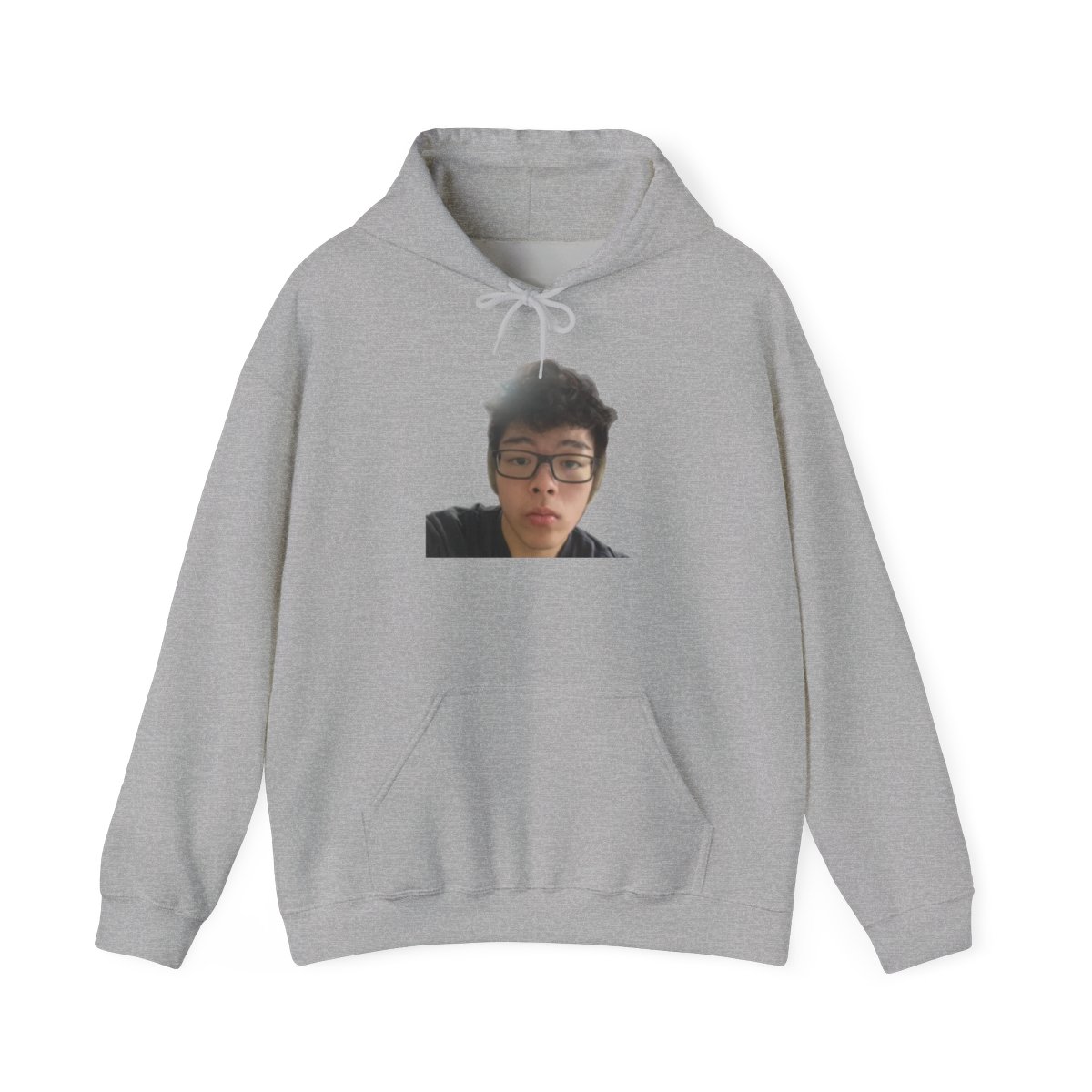 Headshot Photo Hoodie | Custom Face Portrait Sweatshirt | AsianJeff - alternate angle 4, merchandise