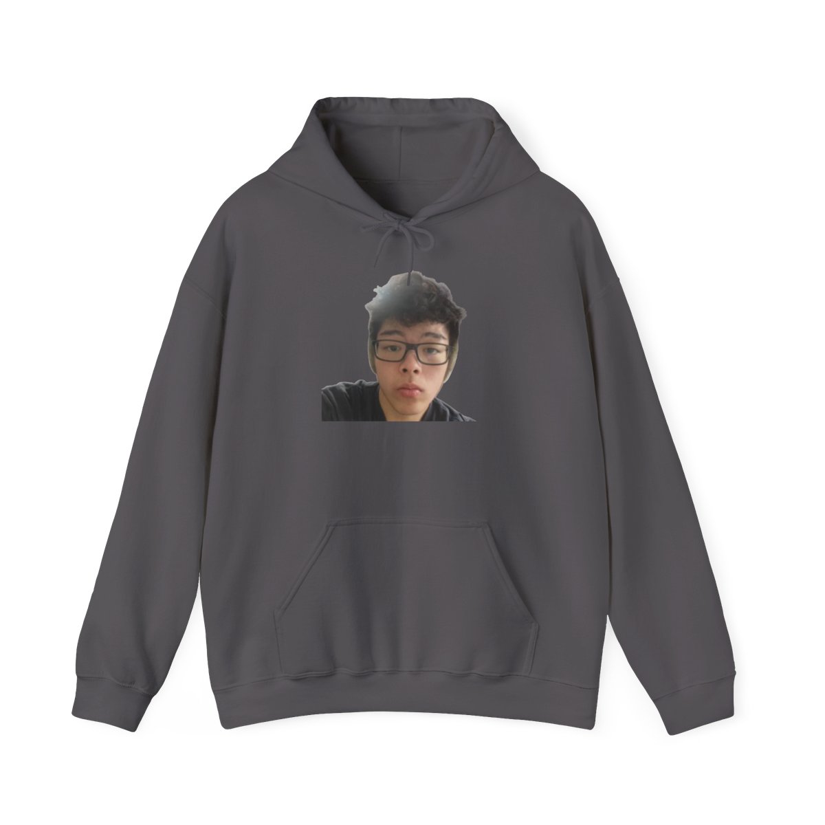 Headshot Photo Hoodie | Custom Face Portrait Sweatshirt | AsianJeff - alternate angle 5, merchandise