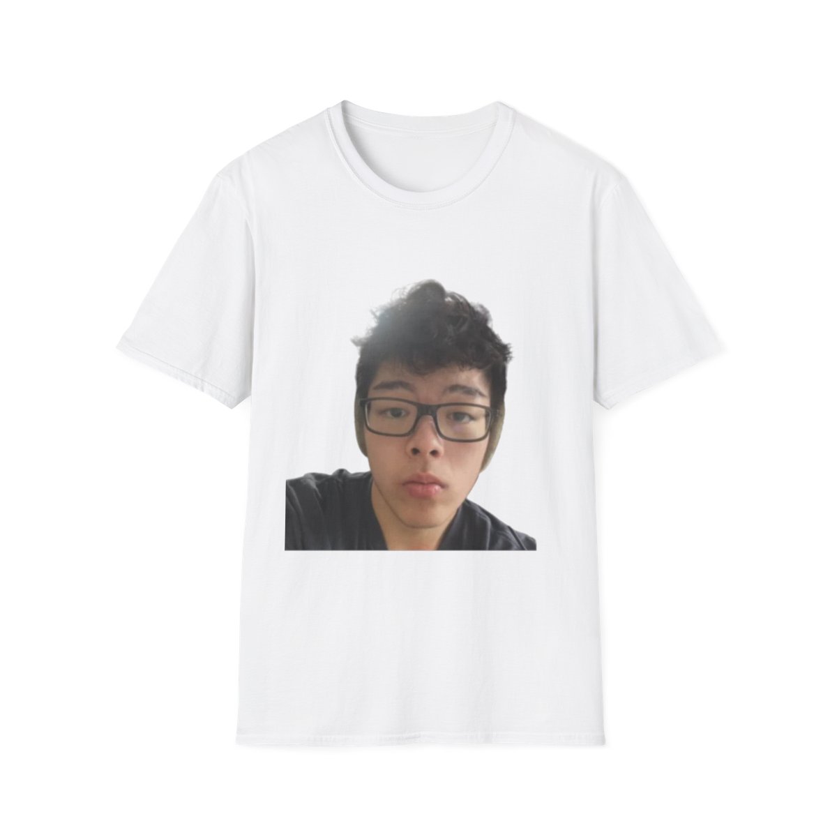 Selfie Face Photo T-Shirt | Custom Photo Tee, Printed Portrait Shirt | AsianJeff - Official T-Shirts merchandise